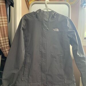 The North Face Charcoal Hooded Jacket